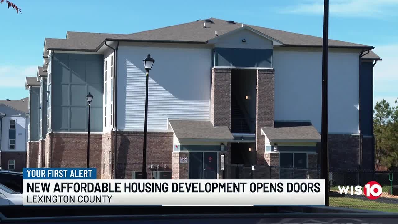 New affordable housing community opens doors in Lexington County - YouTube