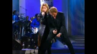 Lara Fabian & Johnny Hallyday - Requiem Pour Un Fou (Enfoires en coeur - 1998).wmv