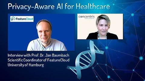 FeatureCloud - Privacy-Aware AI for Healthcare (Interview with Prof. Dr. Jan Baumbach)