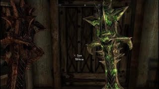 Getting the Rueful Axe with Clavicus Vile mask, and both of molag bal's maces. Skyrim