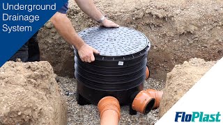 FloPlast Underground Drainage System Installation Guide
