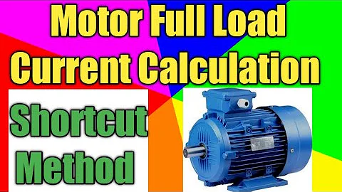 Motor Full Load Current Calculation | Motor Current Calculation | KW to HP conversion| Hindi