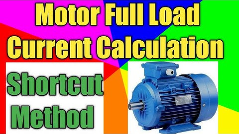 Motor Full Load Current Calculation | Motor Current Calculation | KW to HP conversion| Hindi