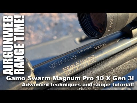 Gamo Swarm Magnum Pro 10x Gen 3i Advanced Tutorial & Scope Sight In - Get the most from your Gamo!