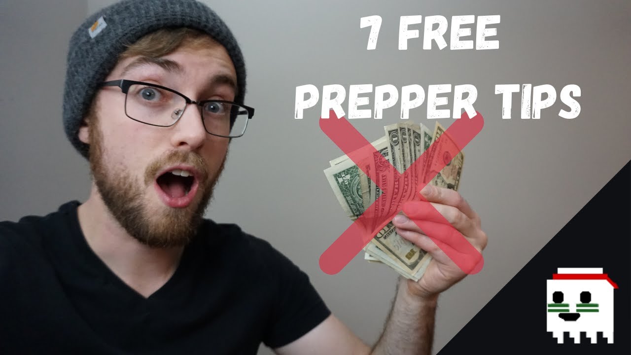 7 FREE Prepper Tips || Be Better Prepared without Spending Money - YouTube
