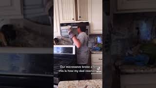 Famous Our microwave broke and my dad did not handle it very well… #youtubeshorts #shorts Wealth
