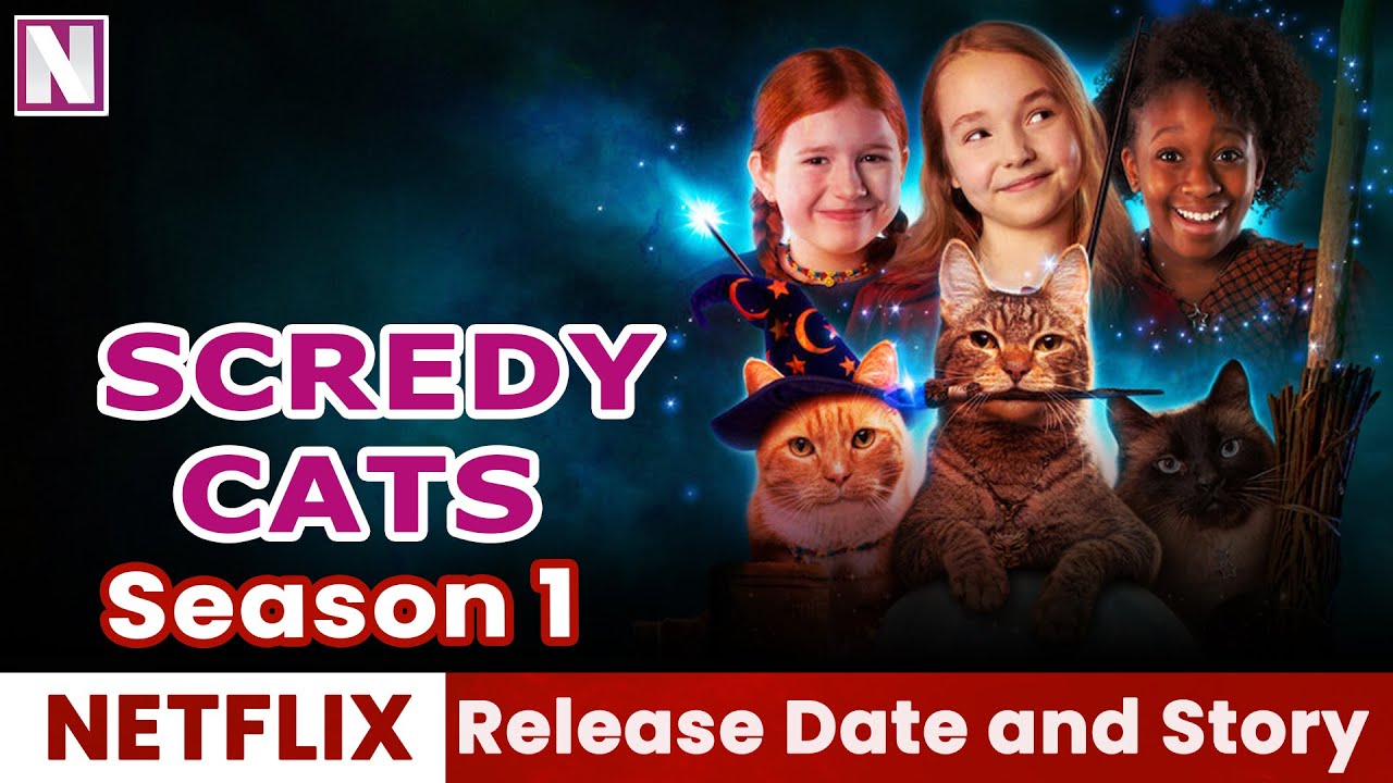 Scaredy Cats NEW Series Trailer 🐈‍⬛ Netflix After School 