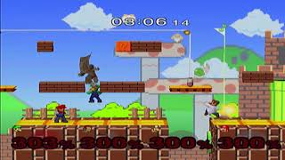 Super Smash Bros Melee Super Sudden Death Vs Match - Luigi Time Again