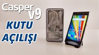 casper via v9 kutu aılışı