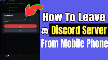 How To Leave a Discord Server From Mobile Phone