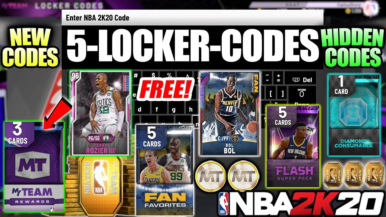 { ACTIVE } NBA 2k20 Locker Codes List ( July - 2020 )