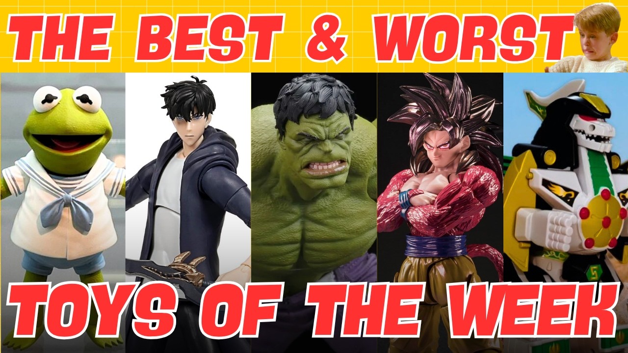 1/12 Solo Levelling,  NECA Muppet Babies,  Sanrio x Godzilla - The Best & Worst Toys of the Week