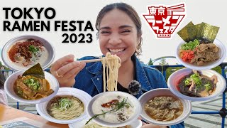 Tokyo Ramen Festa! Japan's biggest ramen festival! You will crave for ramen after watching. Haha