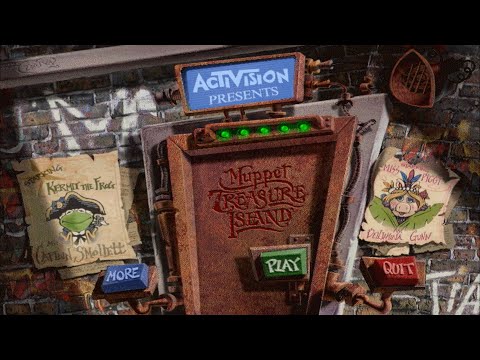 Muppet Treasure Island PC 1996 Playthrough -  We Miss You Tim Curry