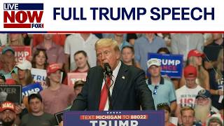 WATCH: Trump FULL SPEECH in Michigan, first rally since assassination attempt | LiveNOW FOX WATCH: Trump FULL SPEECH in Michigan, first rally since assassination attempt | LiveNOW FOX