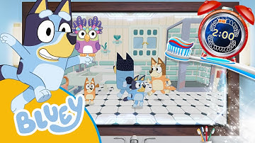 Bluey game Chattermax 2 Minute Toothbrush timer with Music