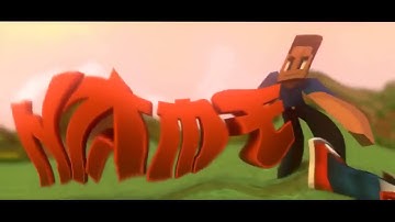 NEW MINECRAFT INTRO TEMPLATE C4D,AE FREE Video №4