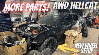Building The World's First AWD Hellcat Chrysler 300 *PART 5*