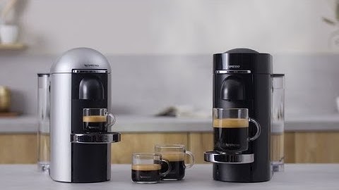 Nespresso Vertuo Plus – Cup size programming