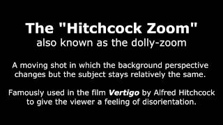 Hitchcock zoom (AKA Dolly Zoom) Demonstration