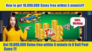 How to get 10,000,000 Coins free within 5 minutes | 8 Ball Pool Tutorial | 8 Ball Pool Game screenshot 5