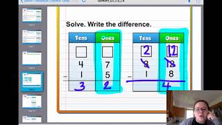 Day 2 - Model and Record 2-Digit Subtraction Net Worth