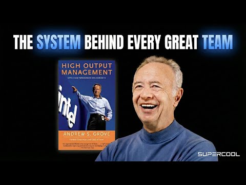 High Output Management by Andrew S. Grove - Book Summary - YouTube