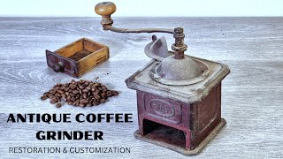 Coffee Grinder Restoration & Customization - Making a New Drawer with xTool D1 Pro Laser by Rusty Shades Restoration 15,412 views 1 year ago 19 minutes