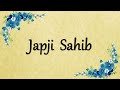 Japji sahib  nitnem  read along  learn gurbani
