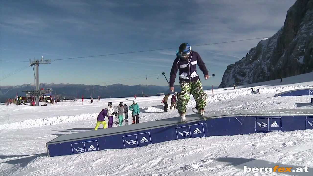 Bergfex Skifahren Freestyle Rails Und Boxen Youtube
