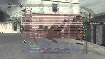 MW3 throwing knife across map