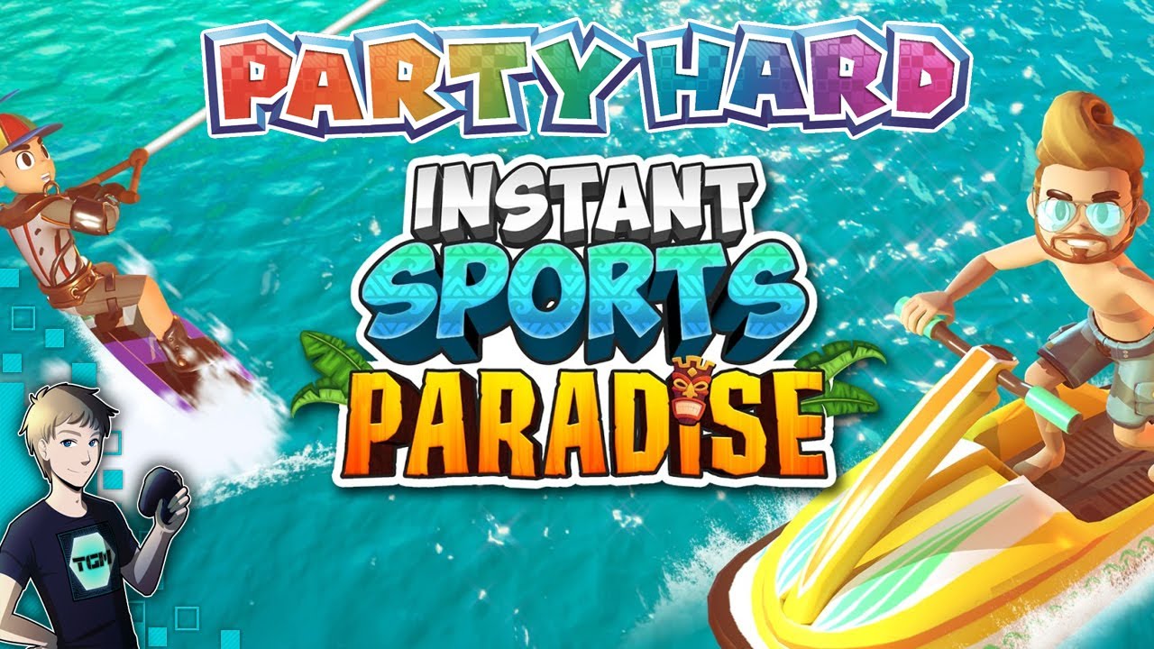 Instant Sports Paradise Gameplay ALL MINIGAMES! (Party Hard Ep 335