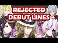 Rejected Debut Lines 【NIJISANJI EN | Luca, Shu, Maria, Fulgur, Sonny】
