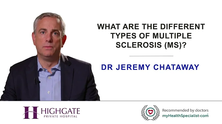 What are the different types of multiple sclerosis (MS)?