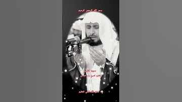 ااا سوره الفجر بصوت القارئ الشيخ سعد الغامدي ااا