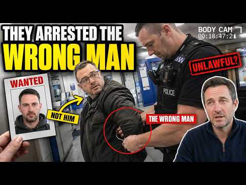 🚨 A UK Cop Arrested the WRONG Man — and the Camera Caught Every Mistake (Solicitor Explains)