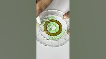 Relaxing ASMR Spirograph Creations | Satisfying Spiral Sounds for Peace! #art #shorts #spirograph