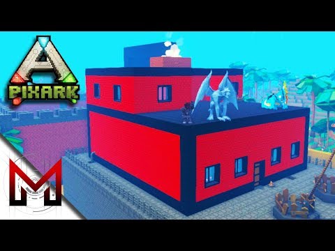 The House Changed! New Weapons! -=- PixARK Gameplay on Pooping Evolved -=- Ep13