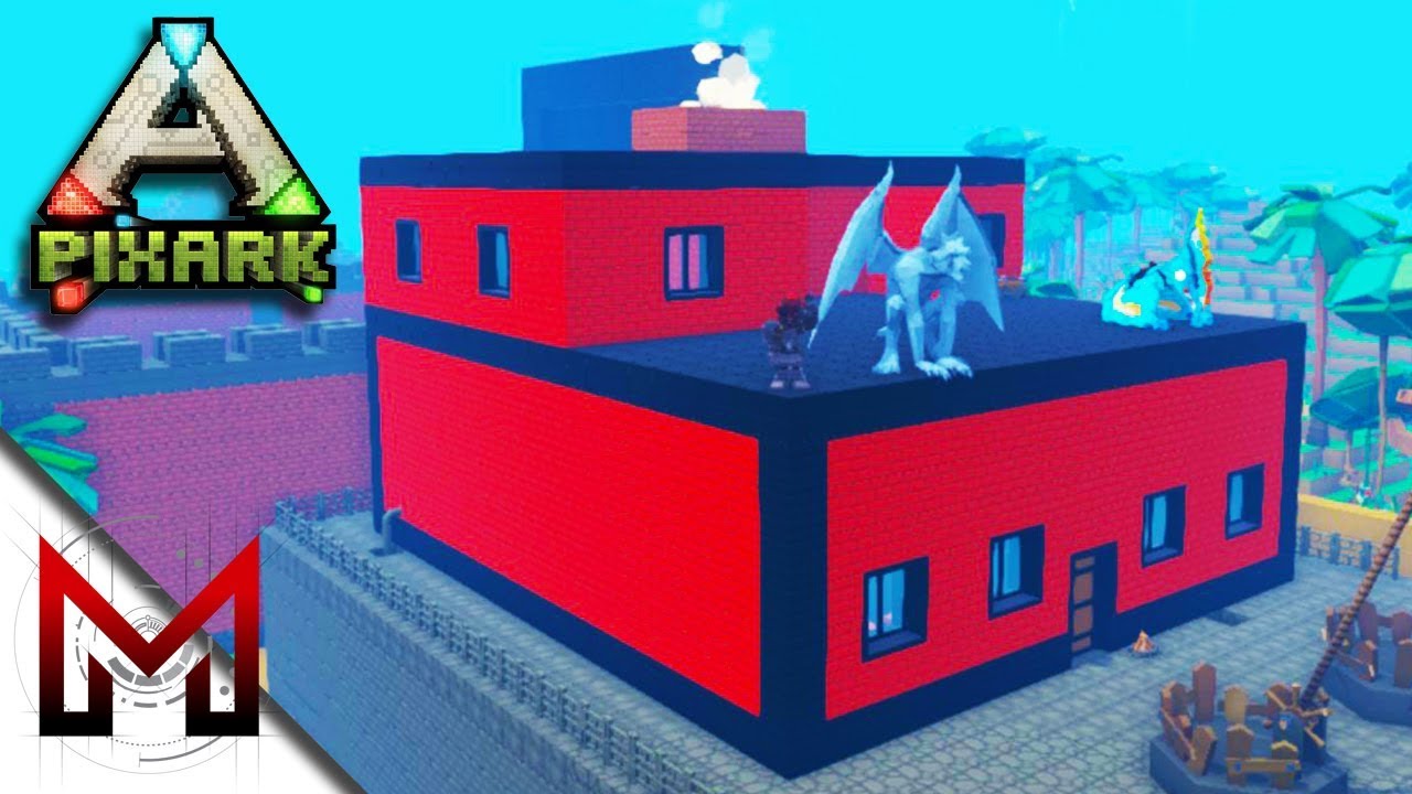 The House Changed! New Weapons! -=- PixARK Gameplay on Pooping Evolved -=- Ep13