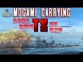 Mogami vs. T 10 Ships || World of Warships