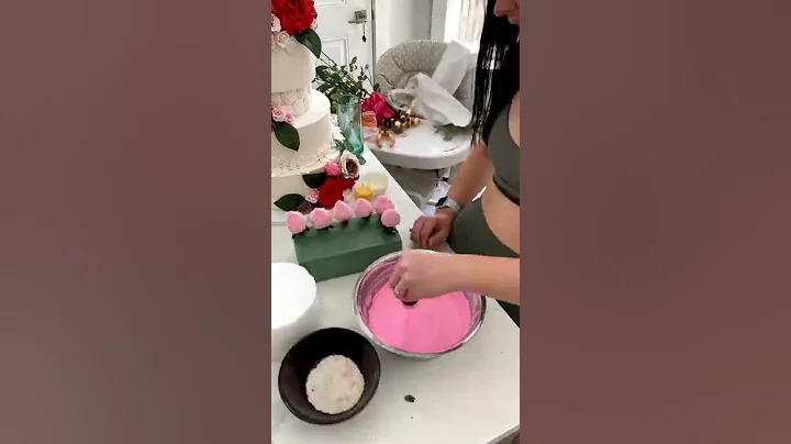 Beautiful and Easy Dessert Table Idea | #youtubeshorts