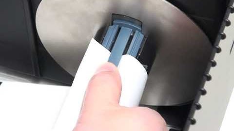 How to load Internal Rewind with Dispenser for CLNX Series