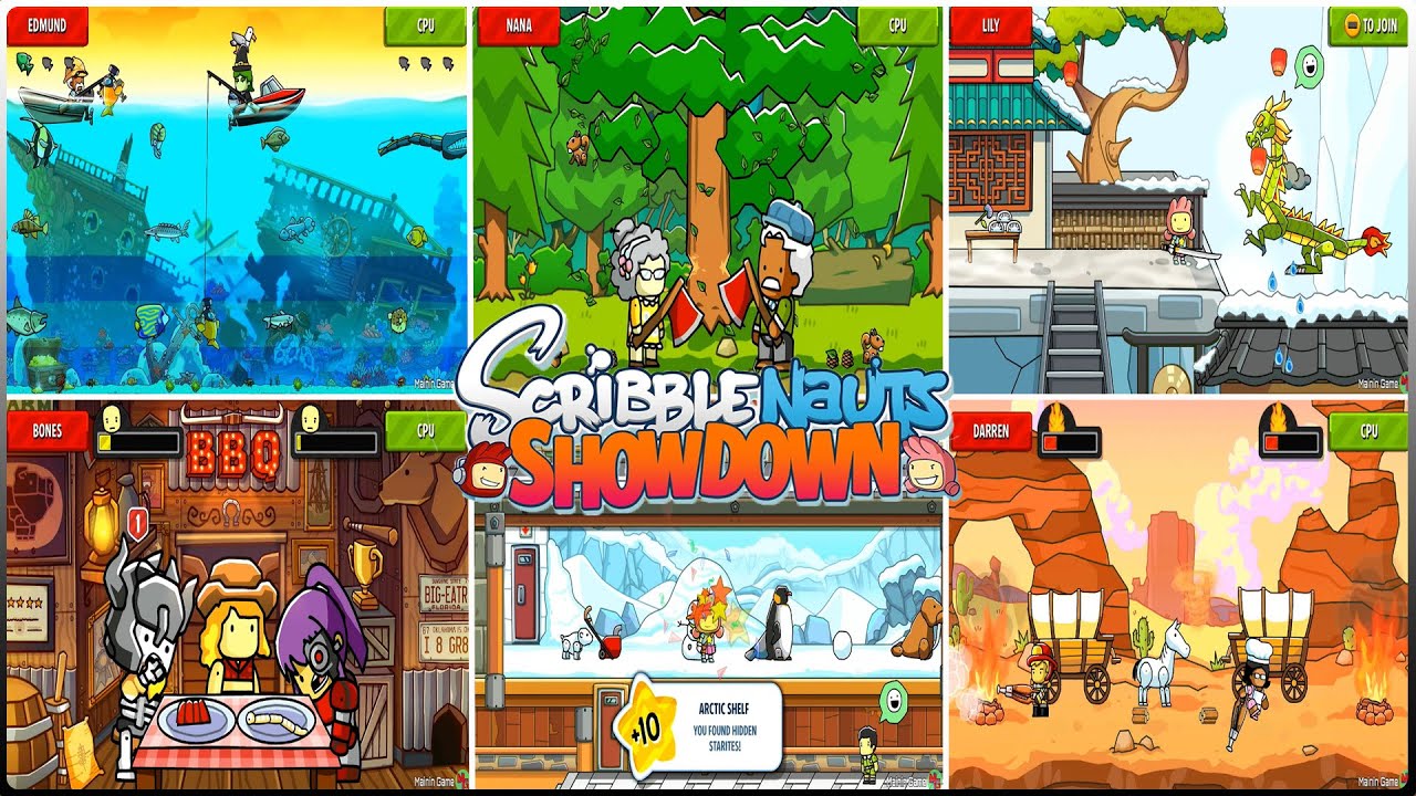 Scribblenauts Showdown - nintendo switch - YouTube