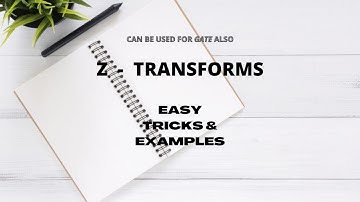 Simple problems using Z transforms