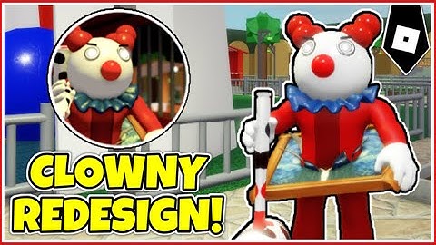 How to get "CLOWNY REDESIGN CONCEPT" BADGE + CLOWNY MORPH in ACCURATE PIGGY RP THE RETURN! - ROBLOX