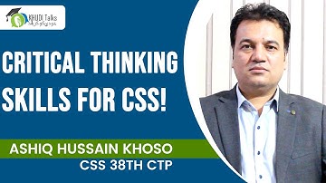 Tips for CSS Aspirants | Ashiq Hussain Khoso | CSS | Khudi Talks