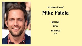 Mike Faiola Movies list Mike Faiola| Filmography of Mike Faiola Information