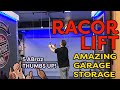Racor Garage Ceiling Storage Rack Lift for DIY Garage Storage Solutions  | ABraz House |