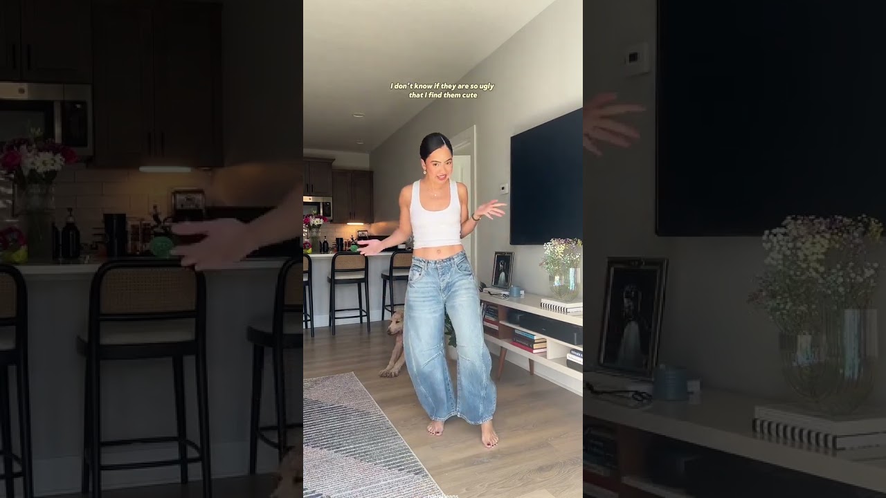 Rock the Trend: GRAPENT High-Waisted Barrel Jeans!