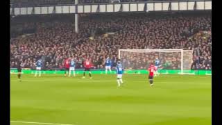 Garnacho Bicycle Kick Goal Vs Everton
